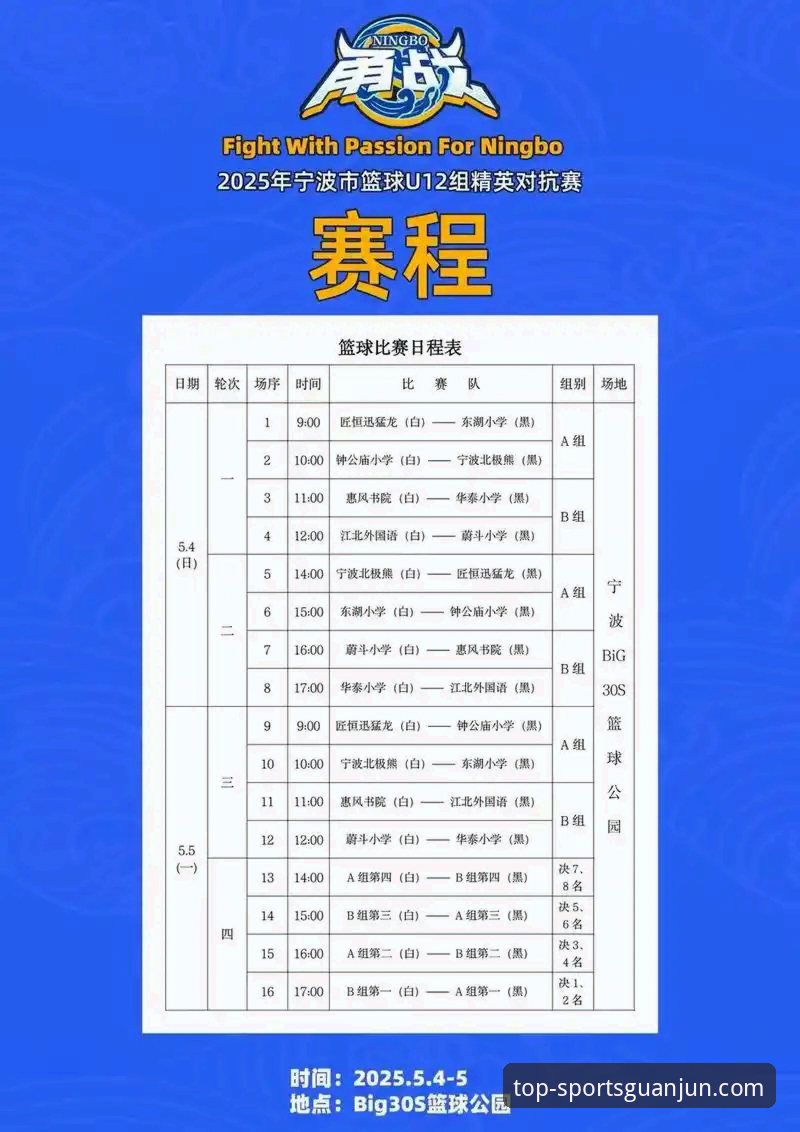 浙江VS宁波季后赛激战：冠军体育官网用户观赛指南